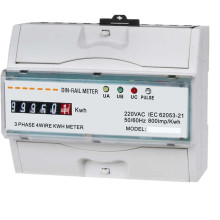 Three Phase Digital Standard Electric DIN-Rail Meter